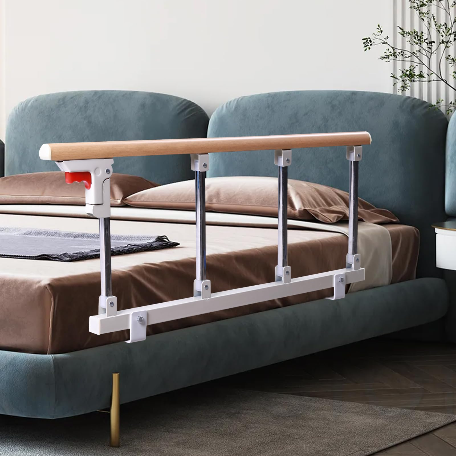 Amazon Bed Rails For Elderly Sangohe Bed Rail For Elderly, Adjustable pertaining to Adjustable Bed Rails For Seniors