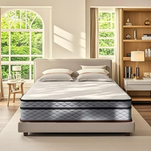 Amazon.com: 12 Inch Queen Size Mattresses , New Memory Foam Hybrid ... with regard to Queen Size Mattress Memory Foam