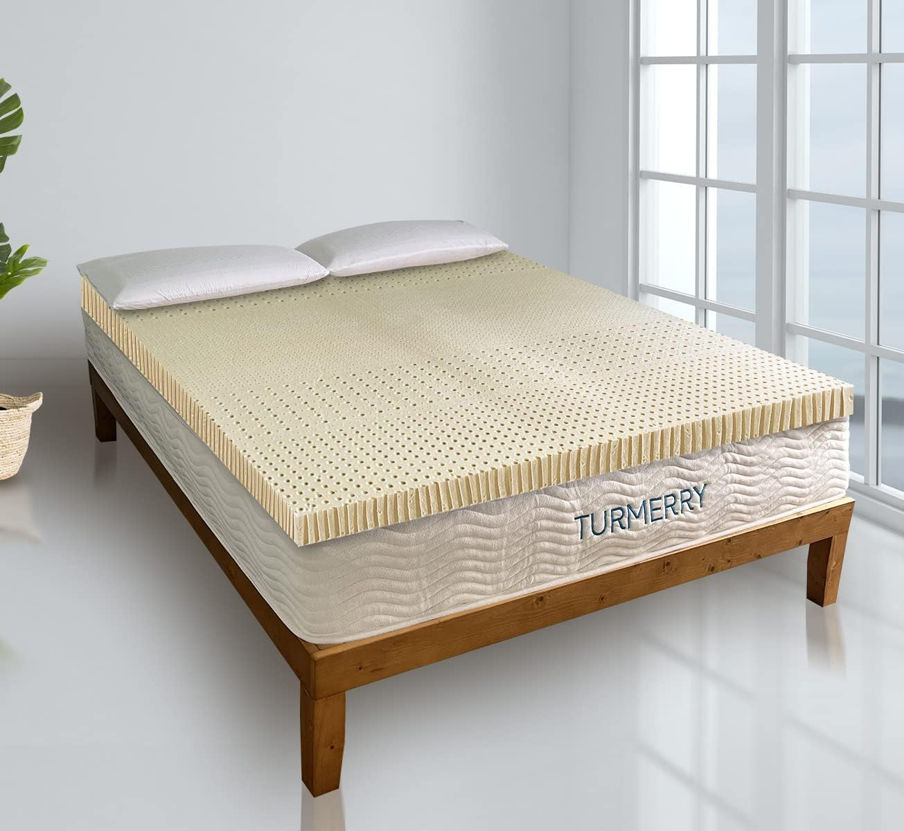 Amazon.com: 2" Real Extra Firm Green Natural Organic Latex Mattress ... pertaining to Extra Firm Twin Xl Mattress