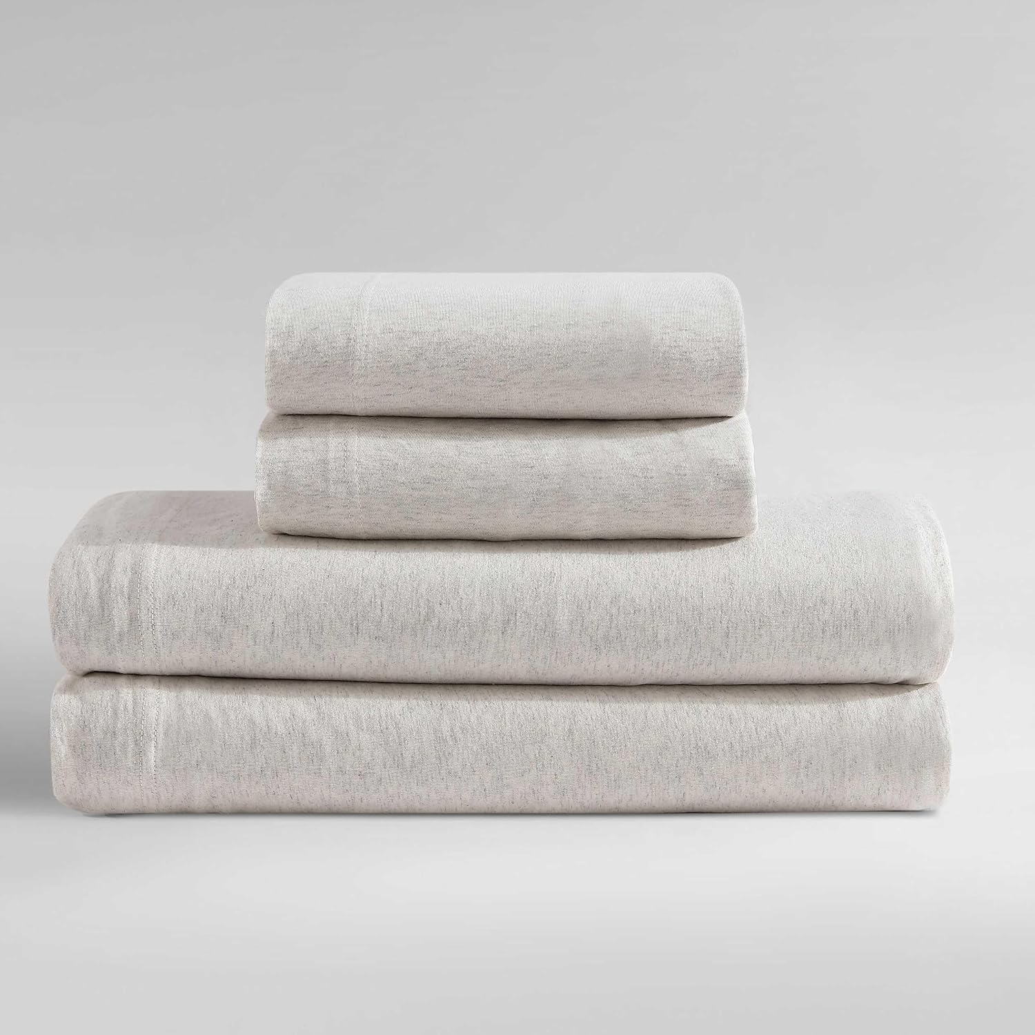 Amazon.com: Calvin Klein - Queen Bed Sheets, Cotton Melange Jersey ... pertaining to Calvin Klein Bedding Sets Queen