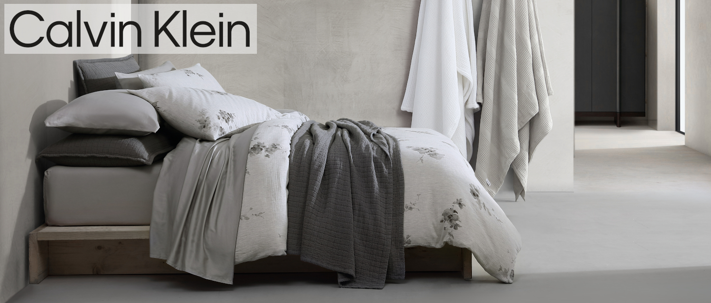 Amazon.com: Calvin Klein - Queen Duvet Cover Set, Organic Cotton Sateen ... intended for The evolution of calvin klein bedding and its impact on sleep quality