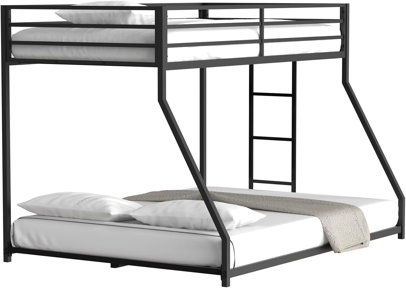 Amazon.com: Cftel Bunk Beds Twin Over Full Size, Twin Mattress For Bunk ... inside Twin Mattress For A Bunk Bed