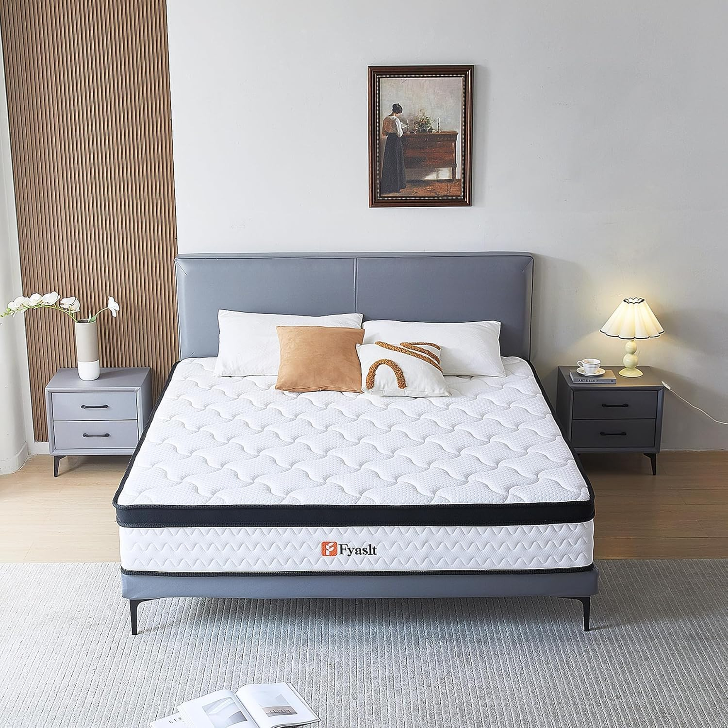 Amazon.com: Fyaslt Queen Size Mattresses, 10 Inch Memory Foam Hybrid ... in Common mistakes when selecting queen size memory foam and how to avoid them