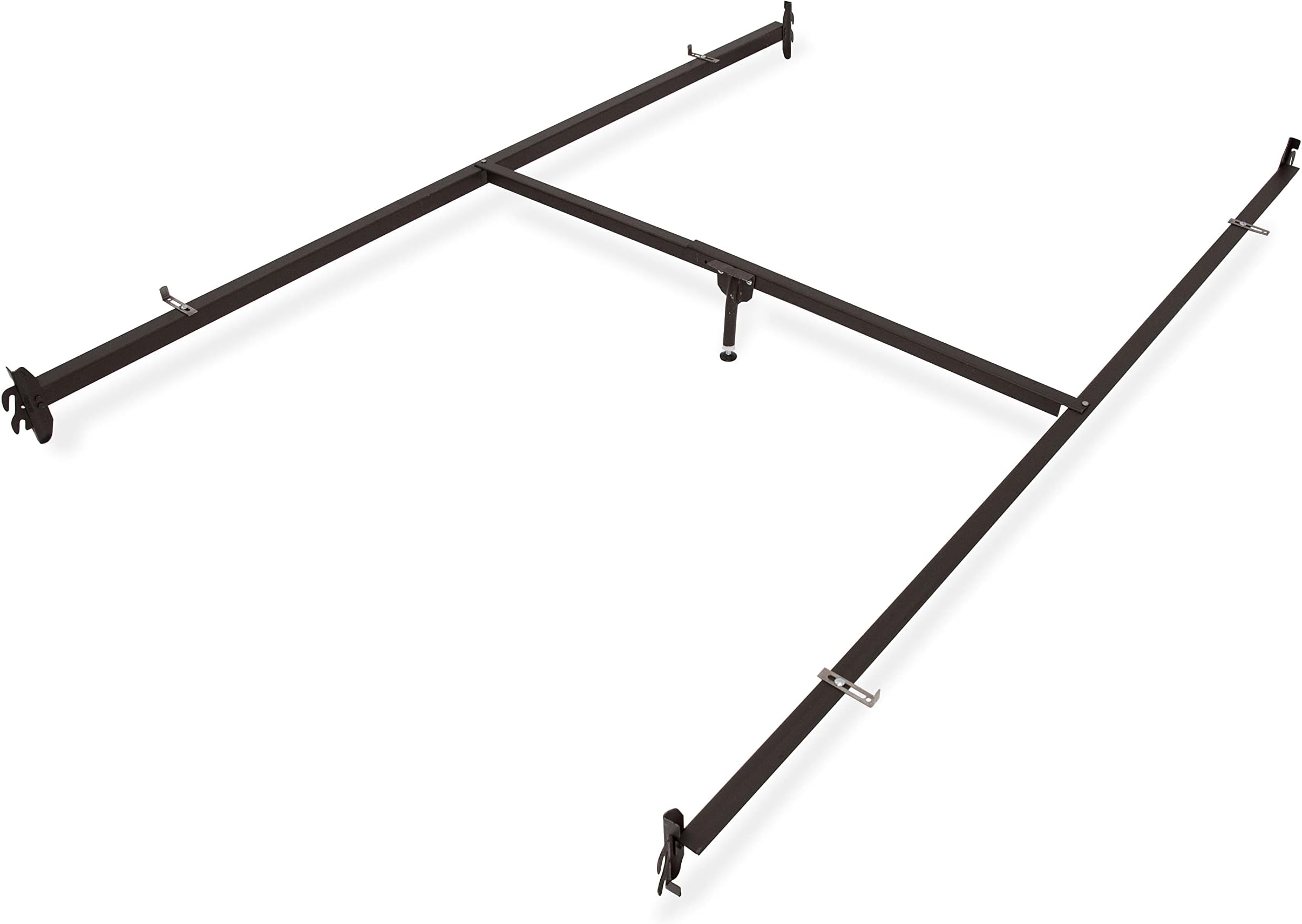 Amazon.com: Glideaway Change Your Full To Queen Bed Frame Rail ... within Bed Rails With Hooks For Queen Bed