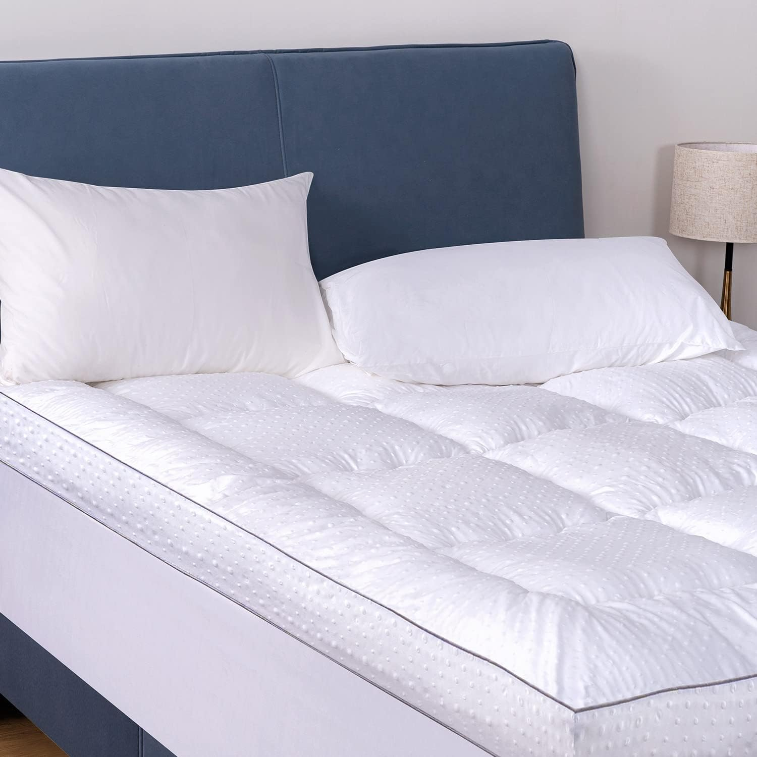 Amazon.com: Home Sweet Home Dreams Thick Hypoallergenic Down ... with Maximizing Comfort with Down Alternative Pillow Top Mattress Toppers