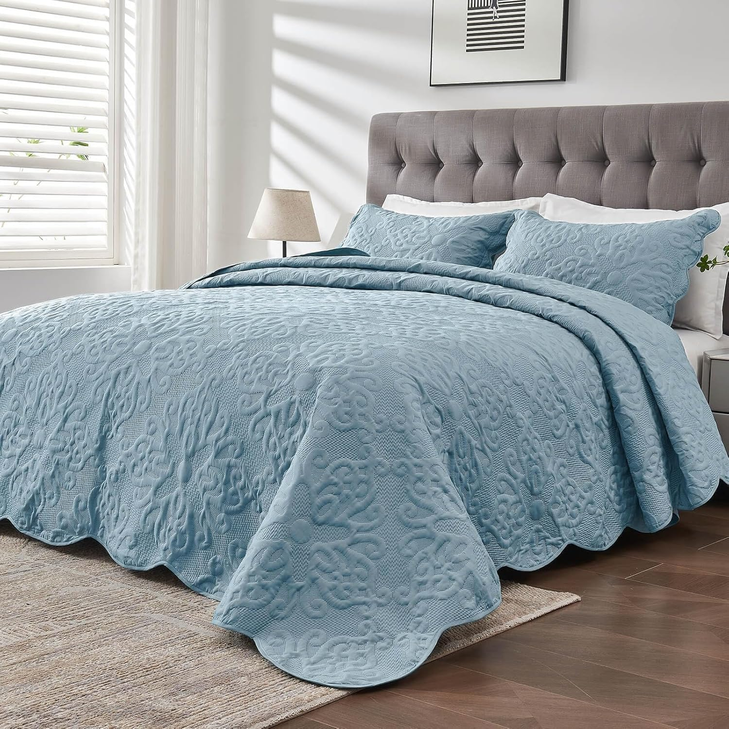 Amazon.com: Oversized California King Bedspreads 120X120 For Extra Tall ... within What size is a California king bedspread and how does it compare to other mattress sizes