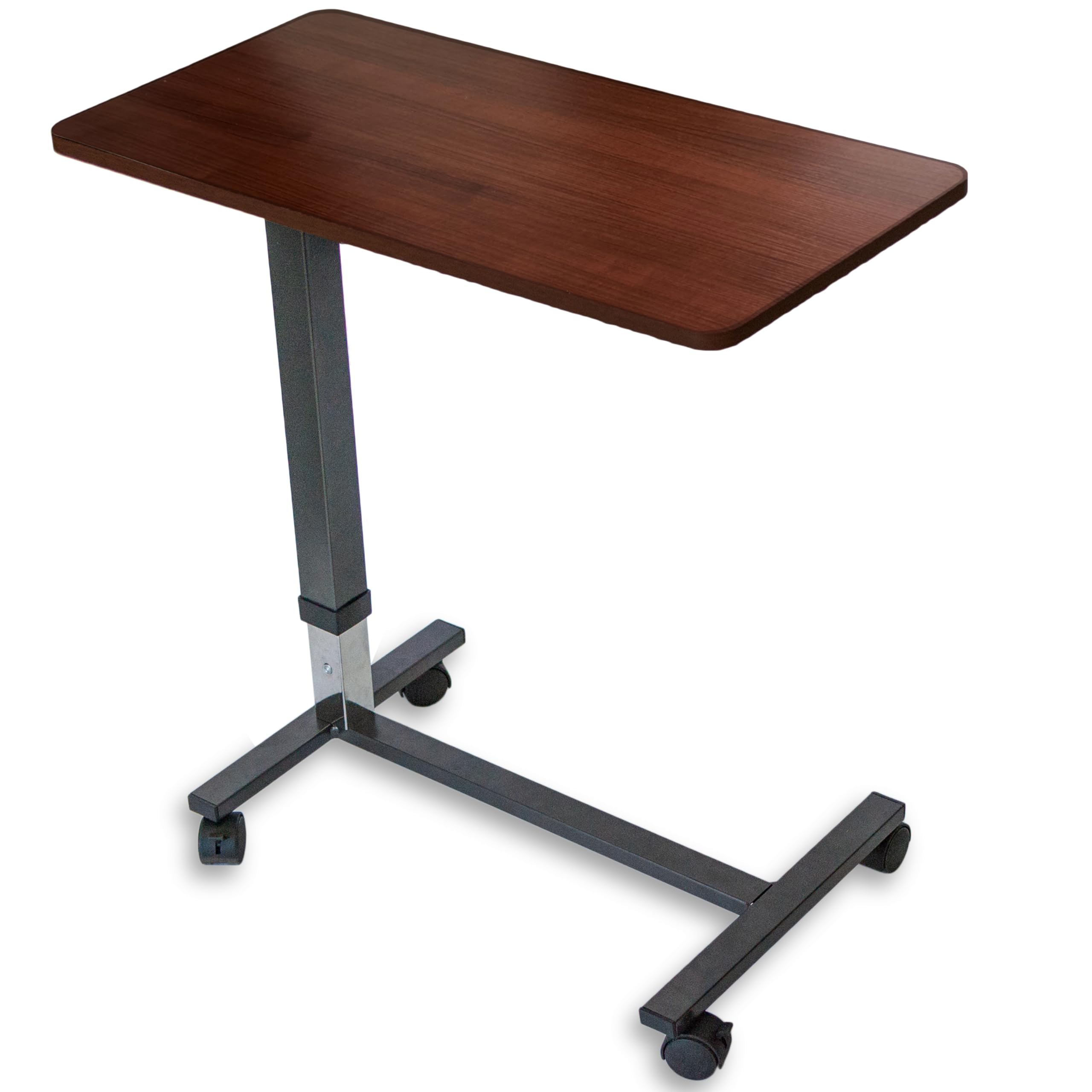Amazon.com: Rms Overbed Table (Xl) - Hospital Bed Table For Home Or ... pertaining to Medical Overbed Table With Wheels