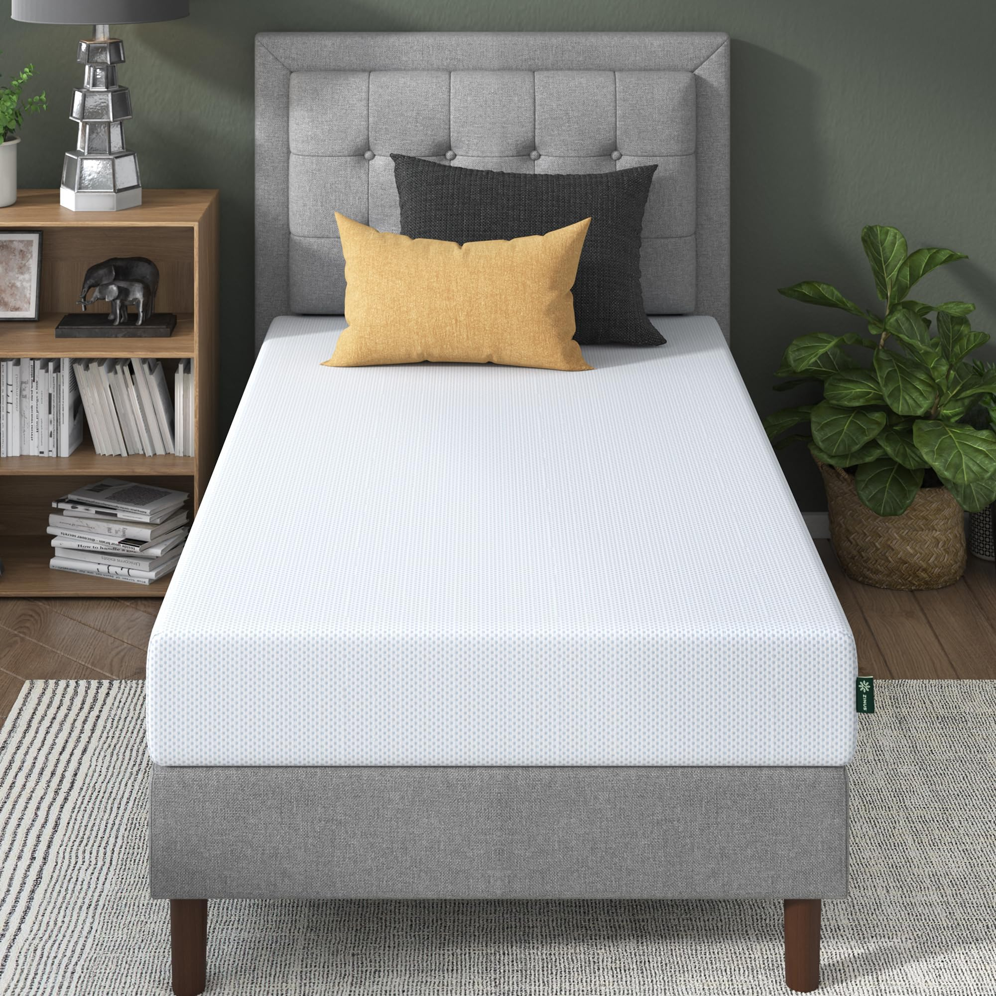 Amazon.com: Spa Sensations 8" Memory Foam Mattress, (Twin) : Home & Kitchen with 8 Memory Foam Twin Mattress
