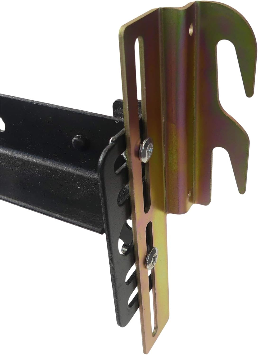 Amazon.com: Tech Team Headboard Hook Set, Bracket, Attach Bed Rail To ... in Hook On Bed Rails For Headboard And Footboard
