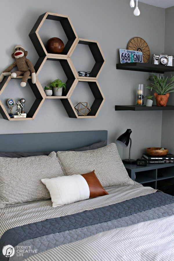 Bedroom Ideas For Young Men | Mens Bedroom Decor, Room Decor Bedroom ... for Wall Art For Guys Bedroom