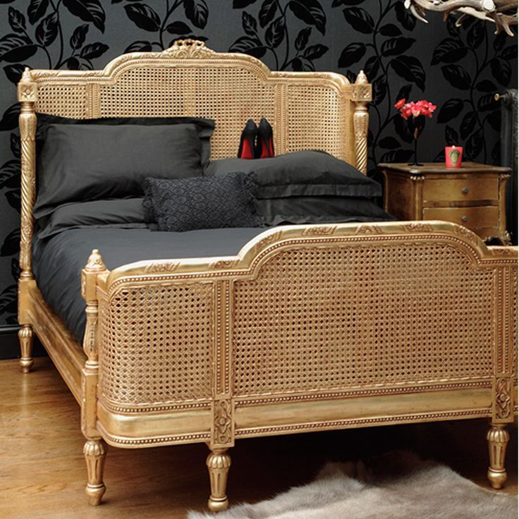 Black And Gold Queen Bed Frame At Hayley Forster Blog in Black And Gold Bed Frame