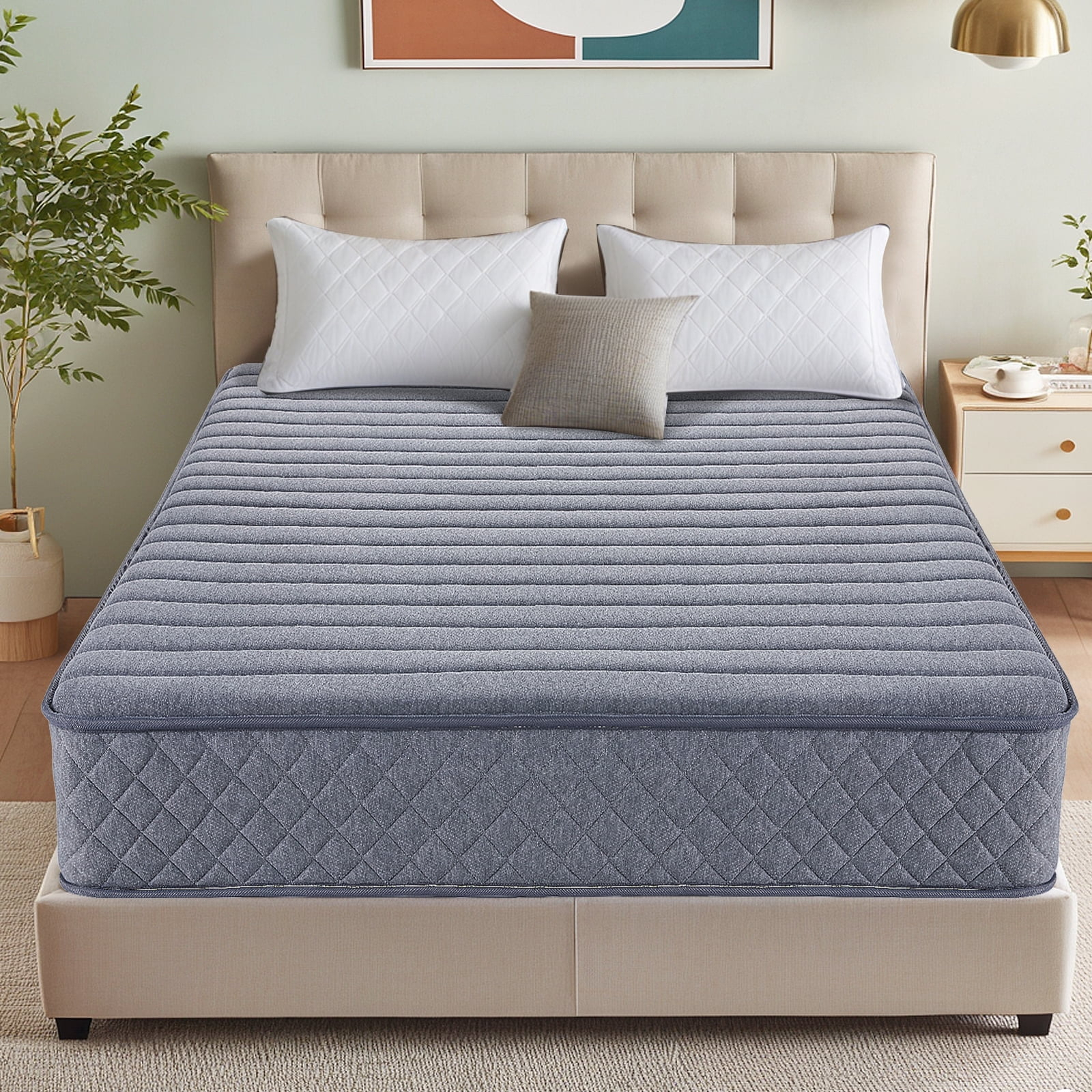 Bmmb 12 Inch King Size Premium Memory Foam High Quality Pocket Coils ... intended for The Ultimate Guide to Choosing the Right 12 Inch King Size Memory Foam Mattress