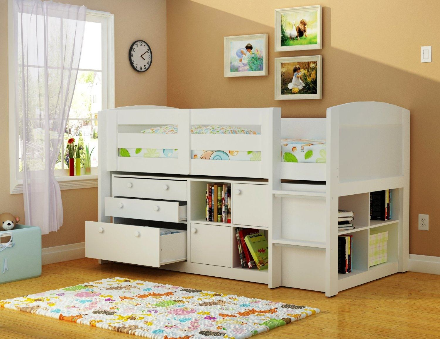 Bunk Bed With Under Storage At Stephanie Wolfe Blog inside Creative Storage Ideas for Bunk Beds That Save Bedroom Space