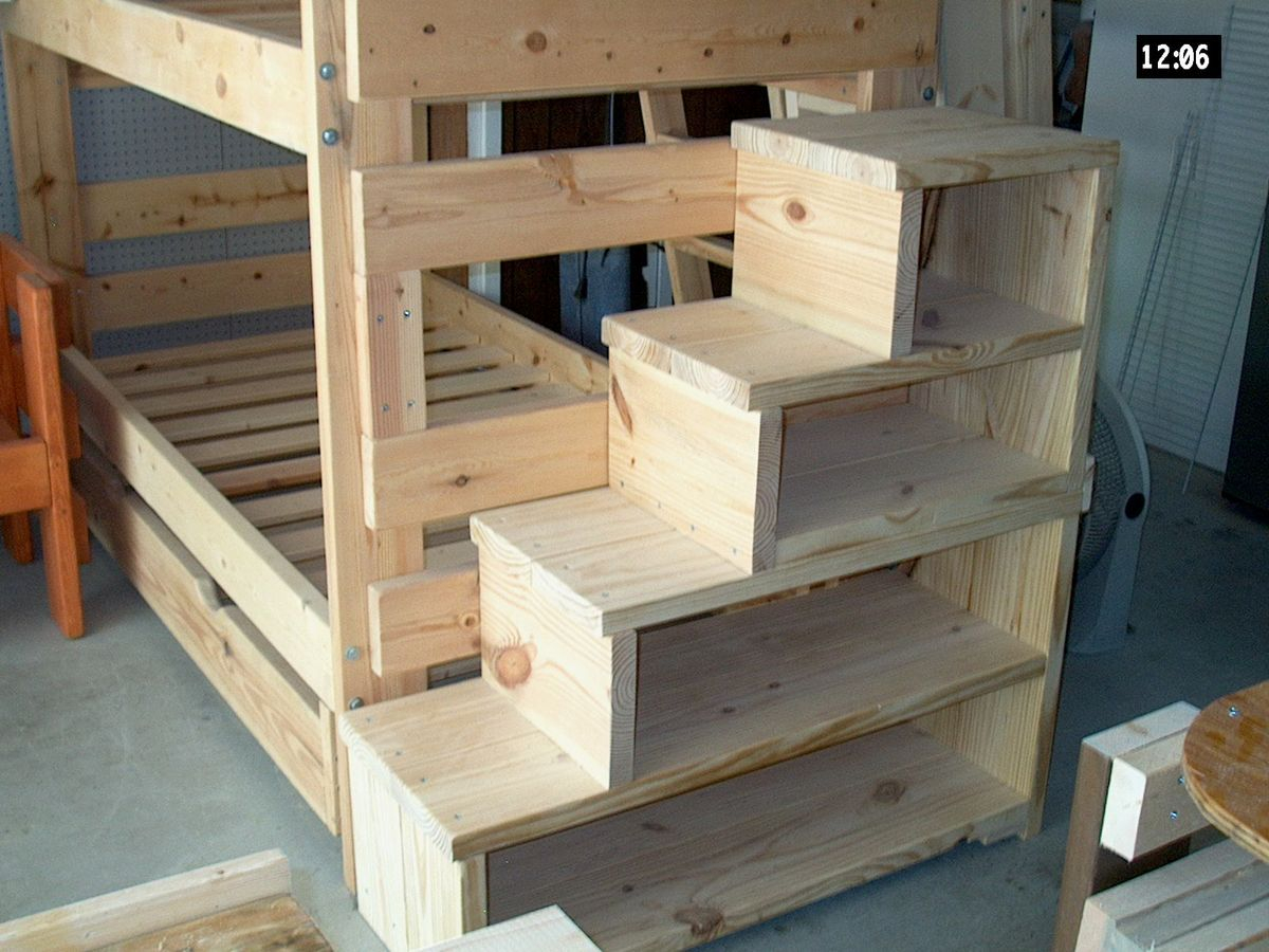 Bunk Beds With Storage Stairs regarding Creative Bunk Bed Stair Designs That Double as Storage