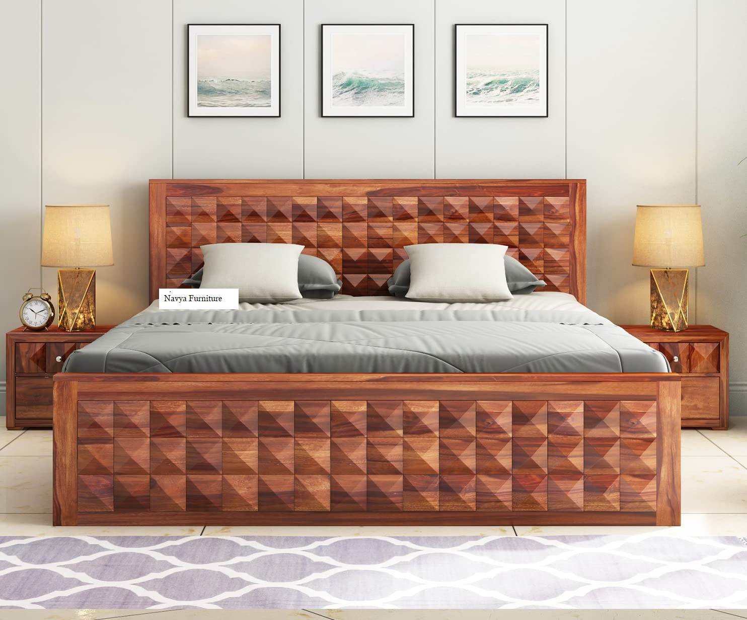 Buy Wooden King Size Beds Online - Solid Wood Cane Beds in How much does a king size bed actually cost? A breakdown of real prices