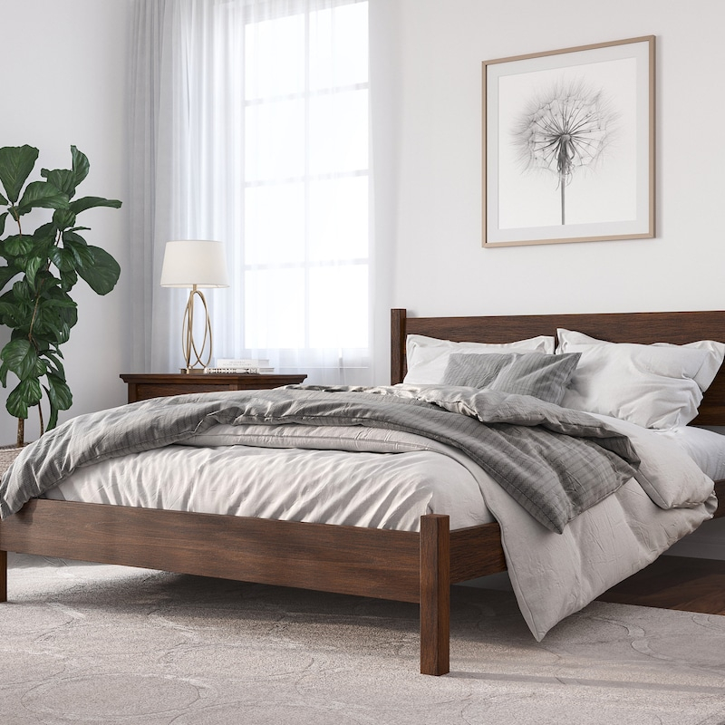 California King Bed - Etsy inside Choosing the right california king wooden bed frame with headboard for your bedroom