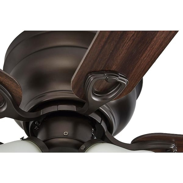 Clarkston 44 In Indoor Oil Rubbed Bronze Ceiling Fan With Light Kit ... in Understanding the timeless appeal of oil rubbed bronze ceiling fans
