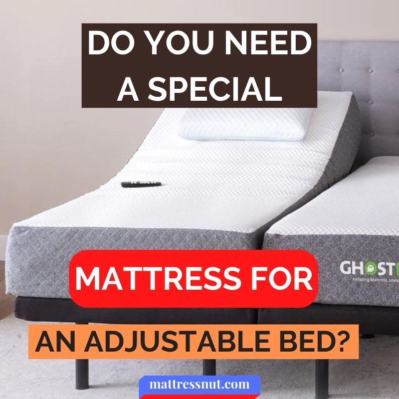 Mattress considerations when choosing an adjustable bed frame for optimal support