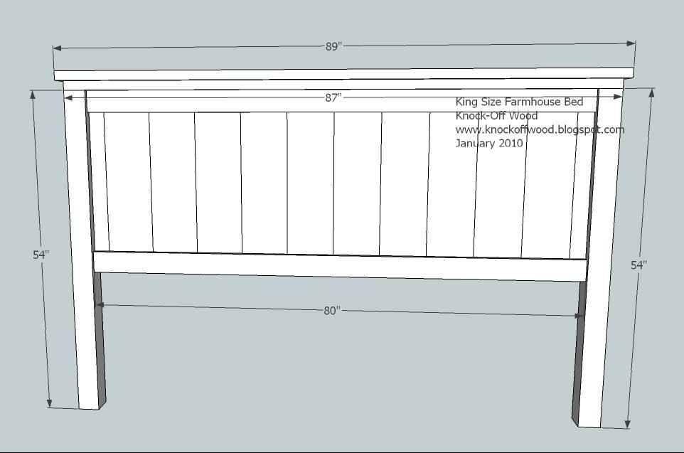 Double Bed Headboard Dimensions At Elvia Brewer Blog in Width Of Full Size Bed Headboard