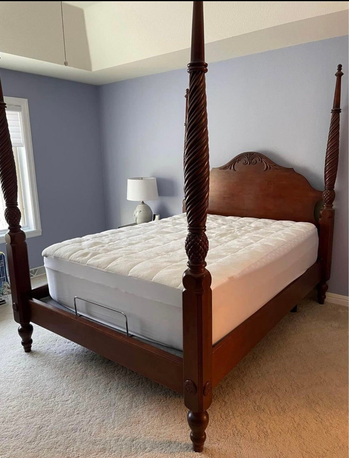 Ethan Allen British Classics 4 Poster Queen Size Bed Free Shipping - Etsy intended for Ethan Allen 4 Poster Bed
