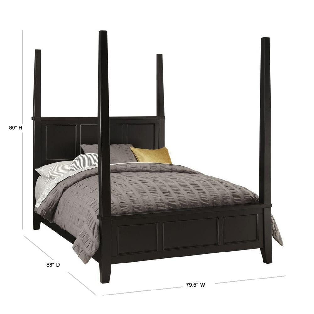 Four Poster King Bed Frame intended for Maximizing space and style with king size 4 poster bed frame options