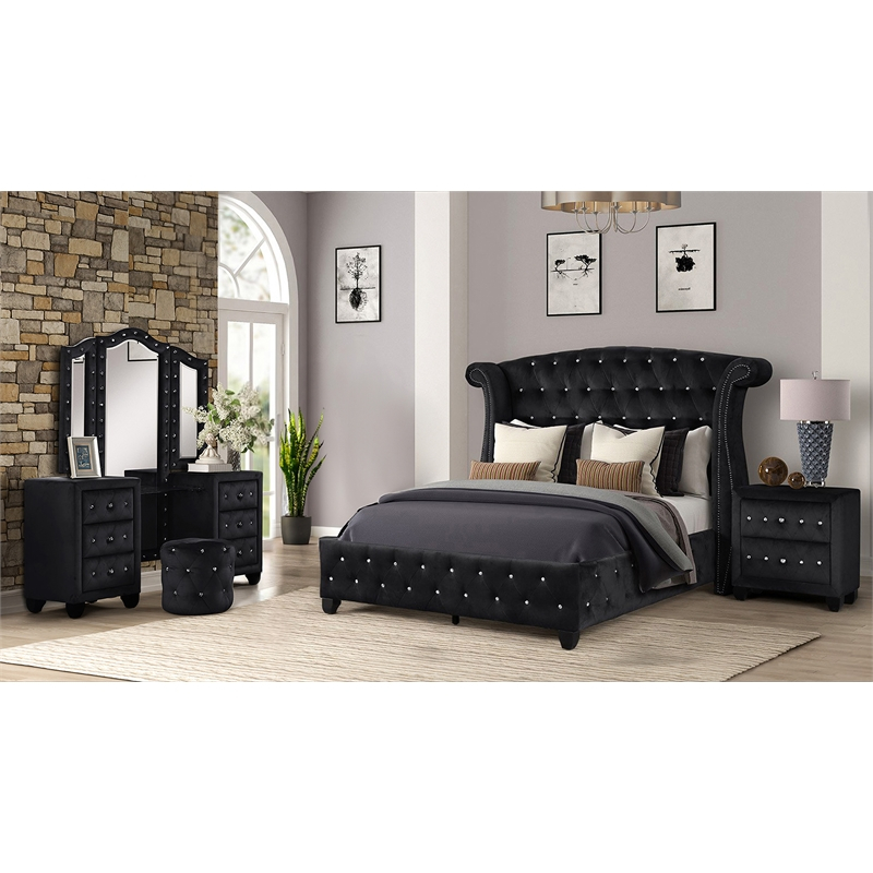 Full Size Black Bedroom Sets with Black Full Size Bedroom Furniture