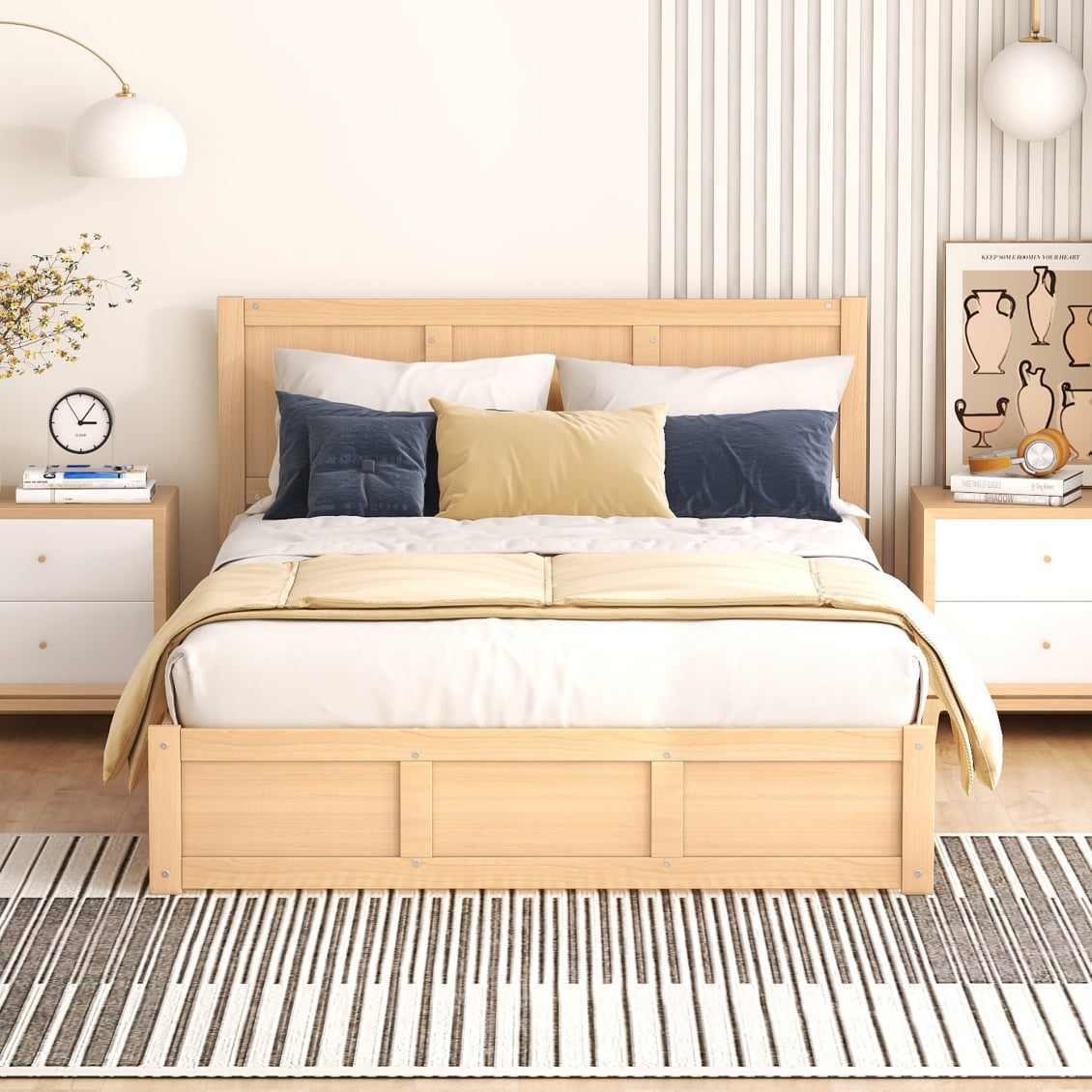 Full Size Lift Up Storage Bed, Wooden Platform Beds With Drawers And ... pertaining to Full Size Platform Bed Storage