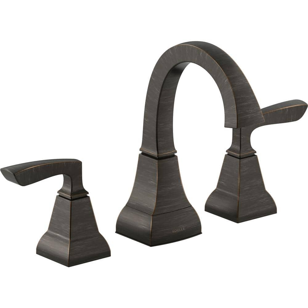 Have A Question About Kohler Kallan 8 In. Widespread 2-Handle Bathroom ... within Exploring the Design Movement Behind Oil Rubbed Bronze Bathroom Fixtures