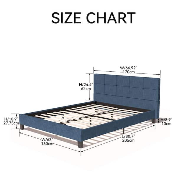 Headboard Sizes Chart And Dimensions Guide Dreamcloud, 50% Off with How to Measure Your King Size Headboard Length for Perfect Fit