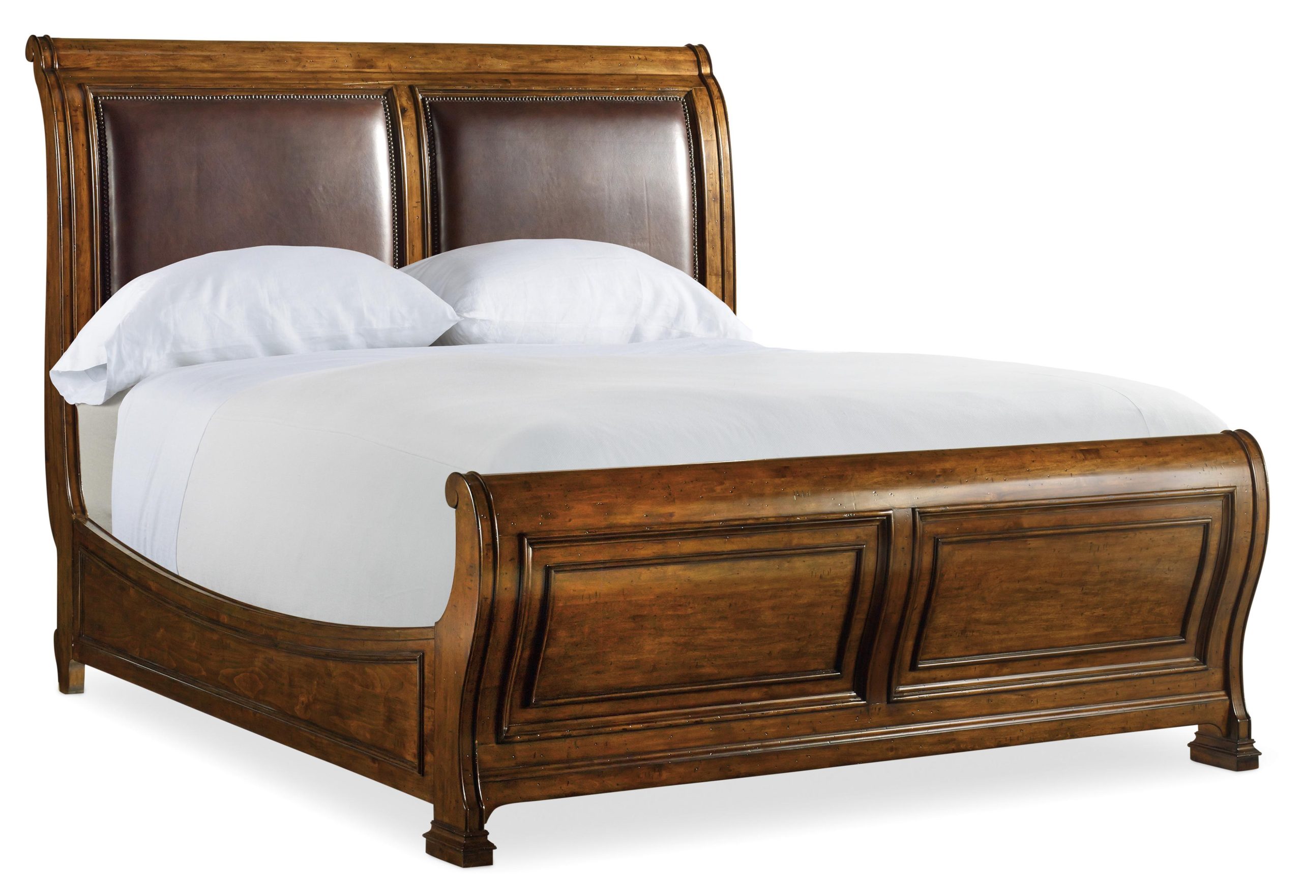 Hooker Furniture Tynecastle Traditional King Sleigh Bed With ... throughout How to choose the perfect king size sleigh bed frame for your bedroom