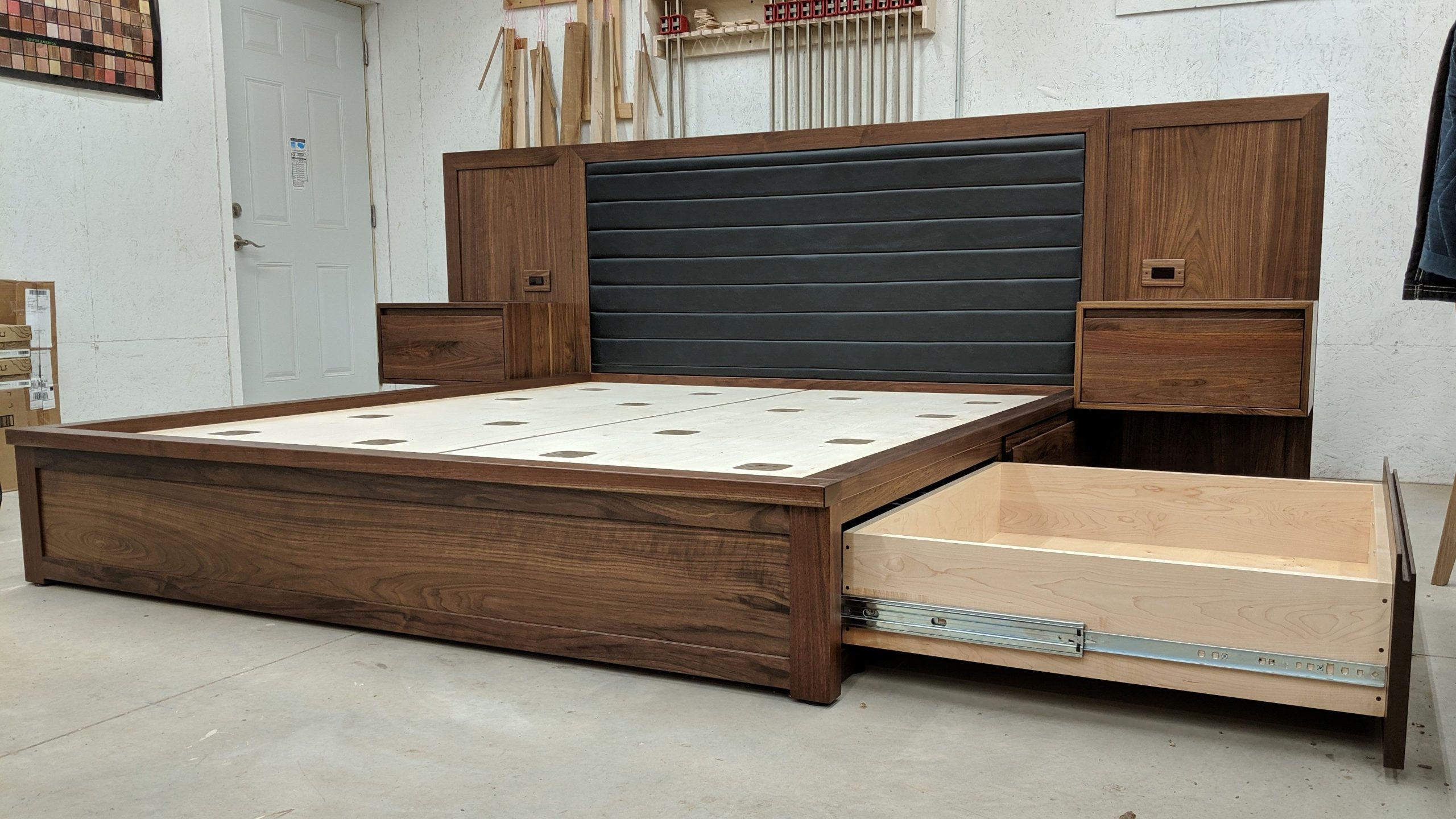 How To Build A California King Platform Bed Frame At Emory Whitchurch Blog with regard to California King Bed Platform Frame