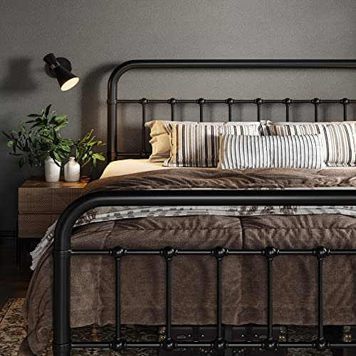 I Tested The Durability And Elegance Of A Wrought Iron Queen Size Bed ... for Queen Size Wrought Iron Bed