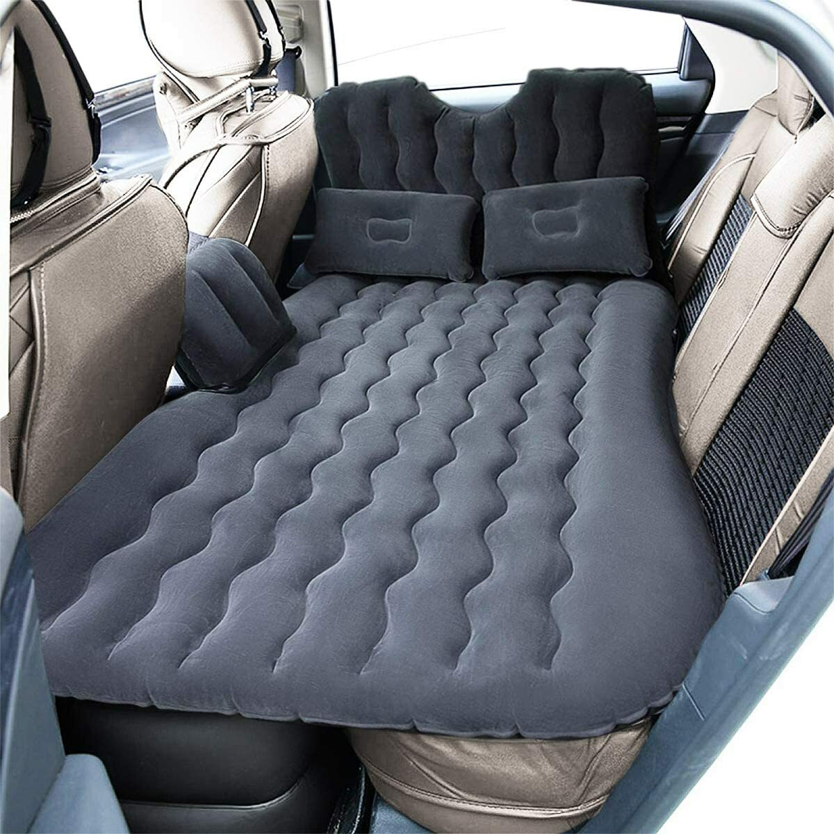 Inflatable Travel Car Air Mattress Back Seat | Grelly Usa intended for Everyday travelers guide to backseat air mattress selection