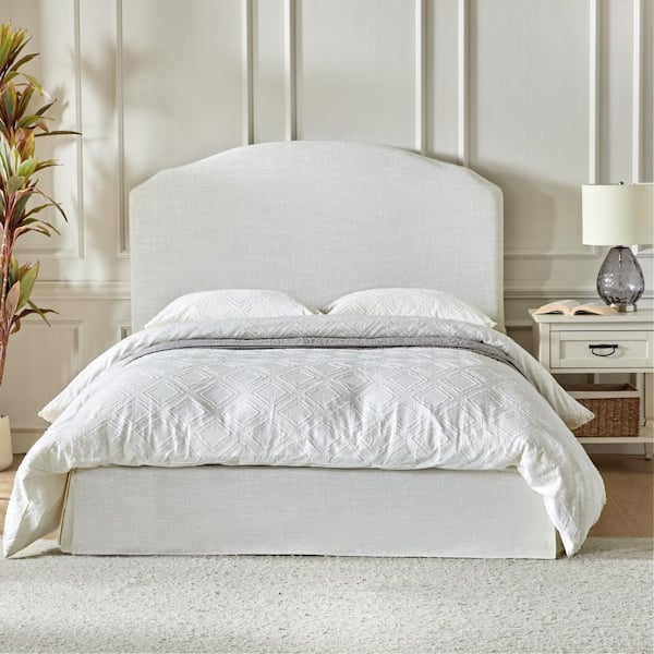 Jayden Creation Christoph White Wood Frame Queen Platform Bed Set With ... with How to Choose the Perfect White Queen Platform Bed Frame for Your Space