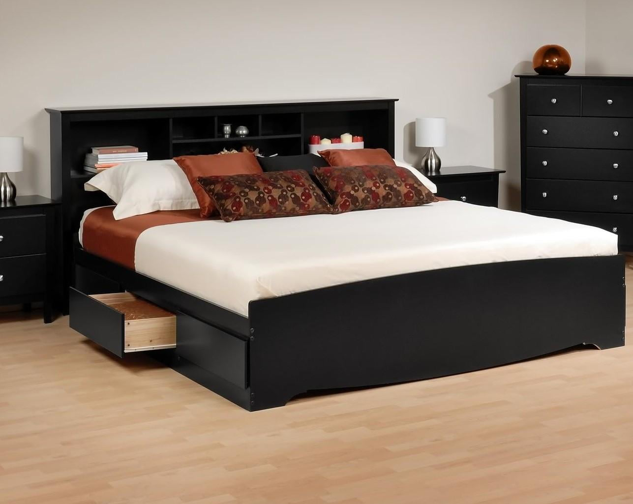 King Size Platform Storage Bed for King Size Storage Platform Bed