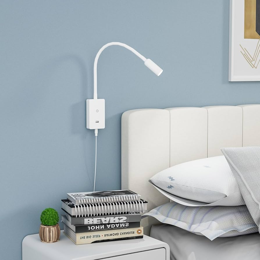 Led Bedside Reading Light Orren Ellis Wall Mounted Bedside Led Reading with regard to How to Choose the Right Wall Mounted Bedside Reading Light for Your Space
