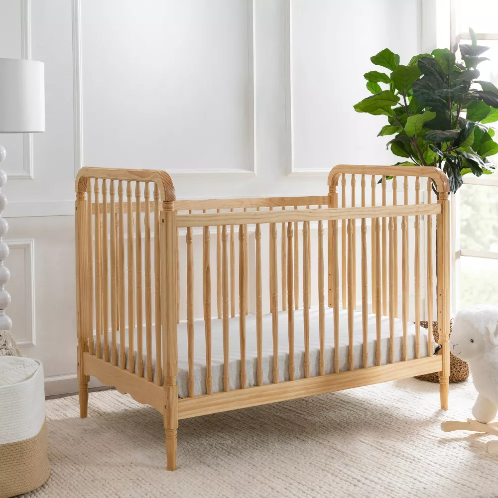 Liberty 3 In 1 Convertible Spindle Crib Toddler Bed Conversion Kit At ... with regard to Crib And Toddler Bed Combo