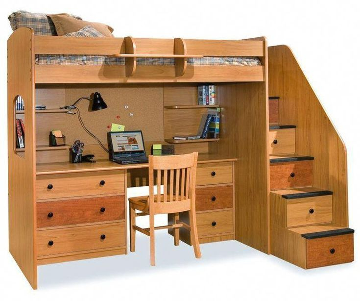 Loft Bed With Drawer Stairs inside Space-Saving Staircase Designs with Drawers That Fit Any Loft Bed Configuration