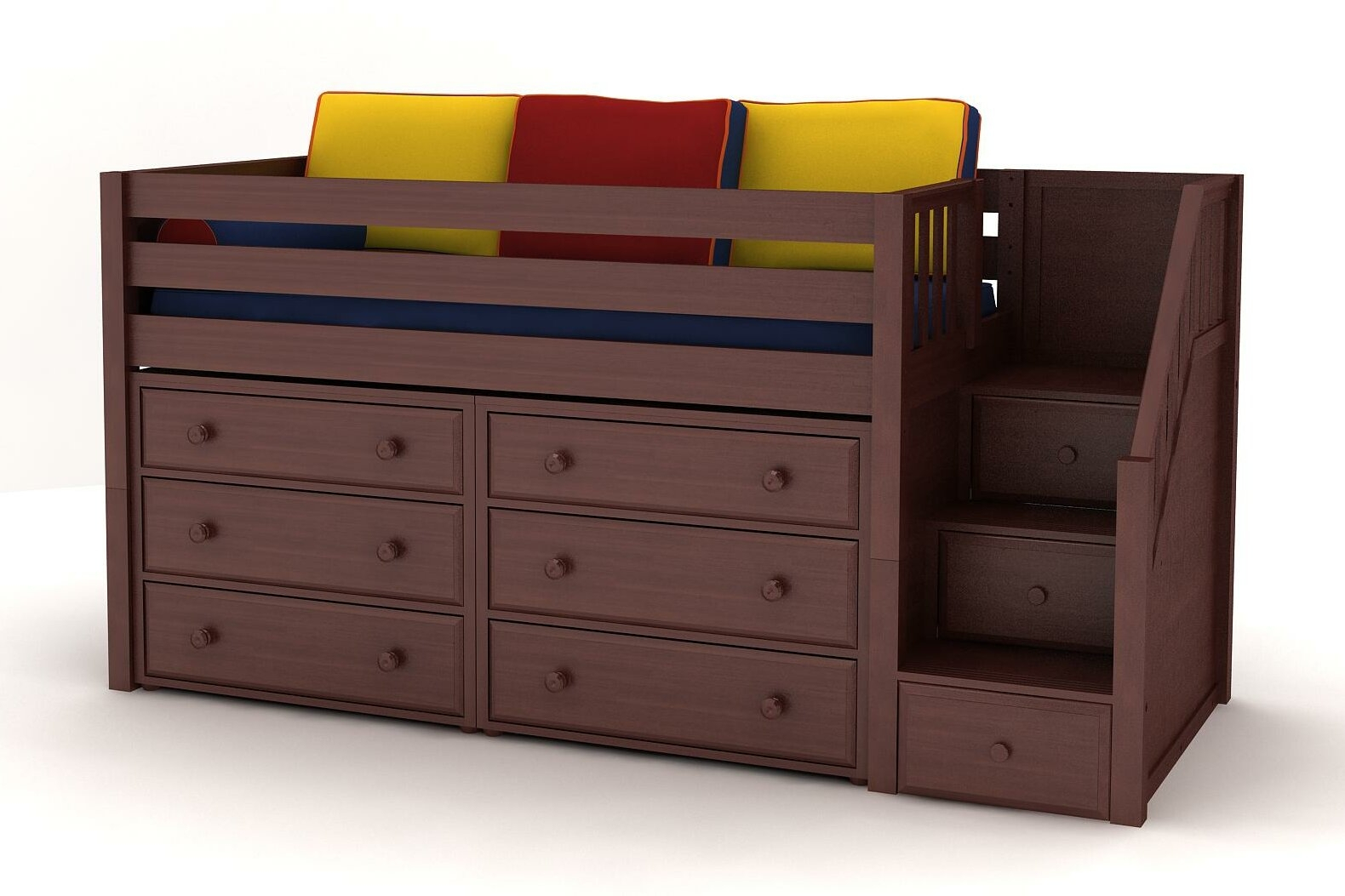 Low Loft Bed With Dresser Underneath At May Myers Blog for Space-Saving Bedroom Ideas That Actually Work with Low Loft Beds