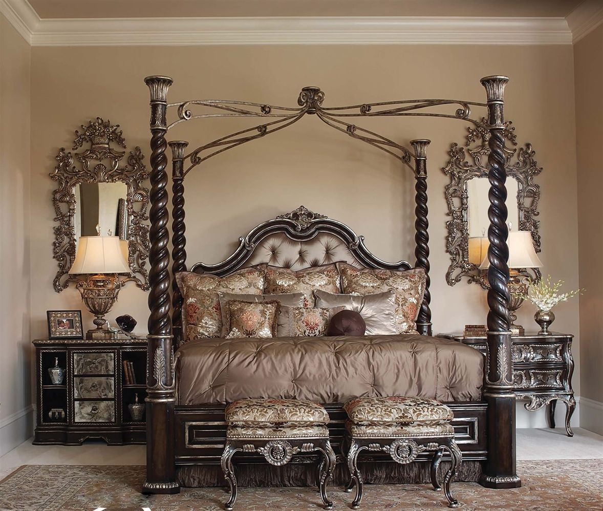 Master Bedroom Luxury Canopy Bedroom Sets – Besthomish throughout The evolution of luxury king size canopy bedroom sets throughout history