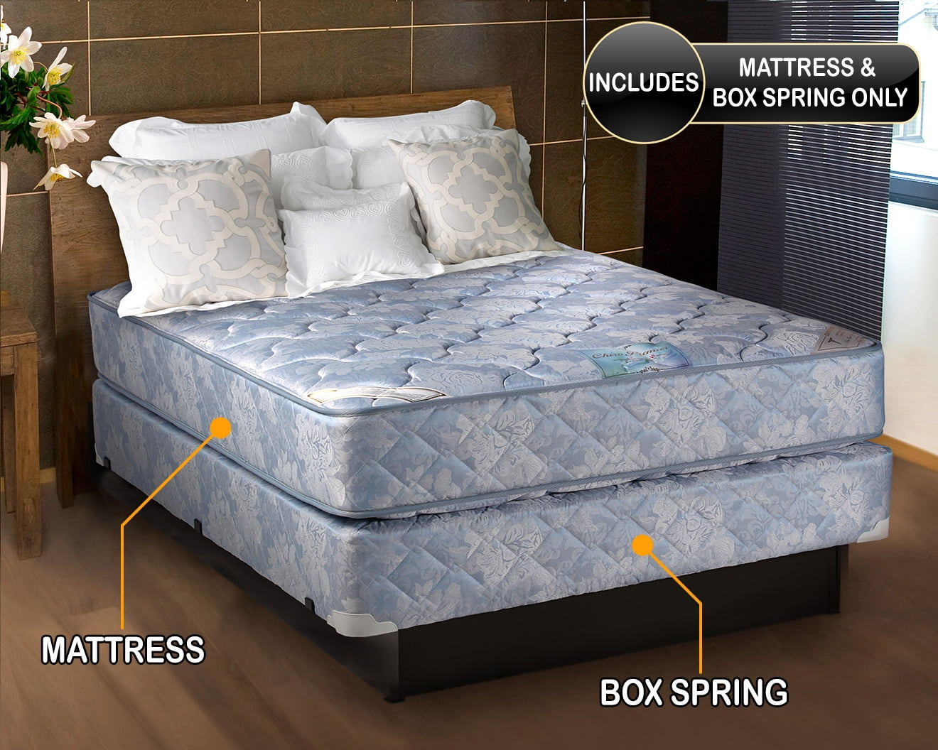 Mattress Box Spring Sets Full Xl regarding California King Bed Box Spring Size