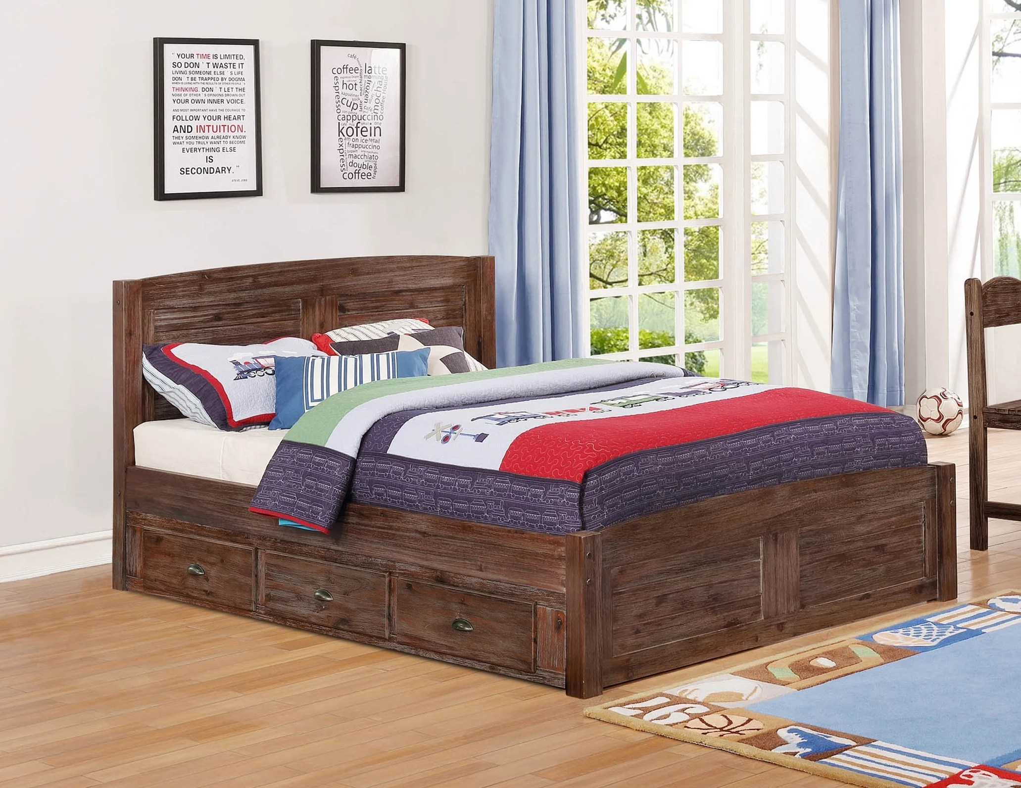Maximizing Bedroom Storage With A Full Size Platform Bed - Home Storage ... throughout Smart Organization Solutions for Full Size Platform Bed Storage