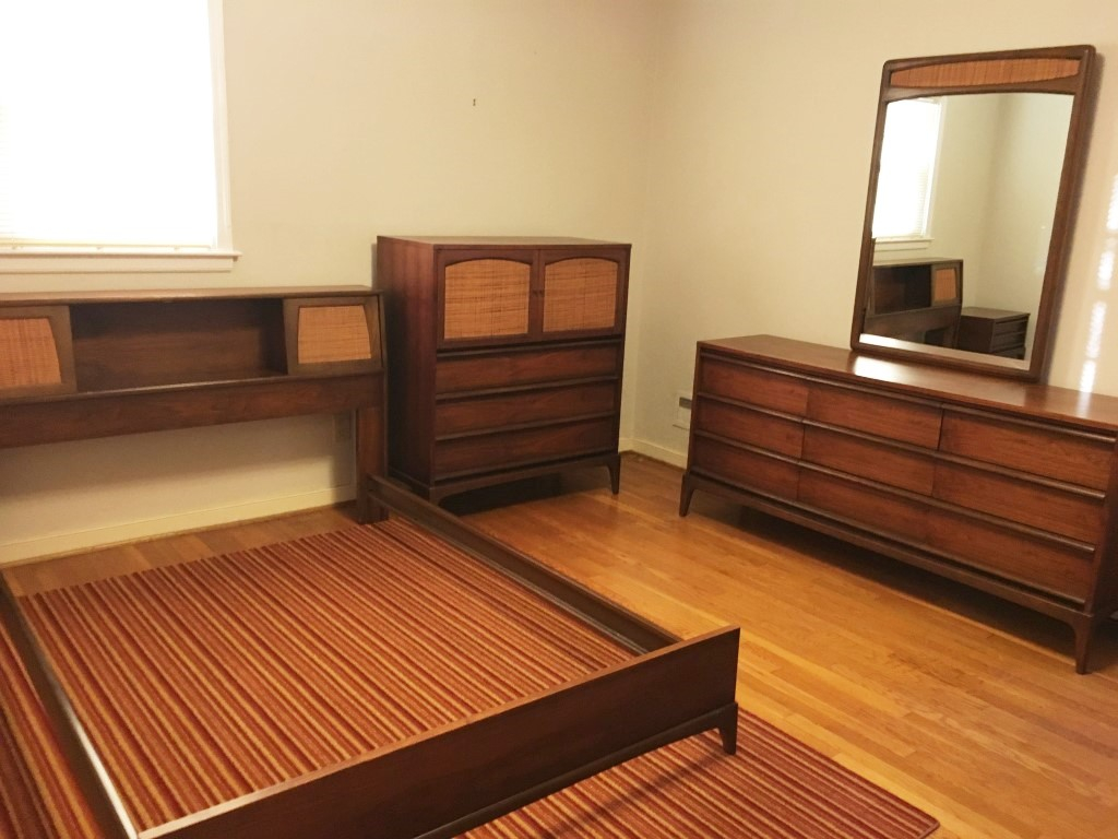 Mid Century Modern Bedroom Set Walnut At Kristina Hertz Blog for Mid Century Modern Bedroom Furniture Set