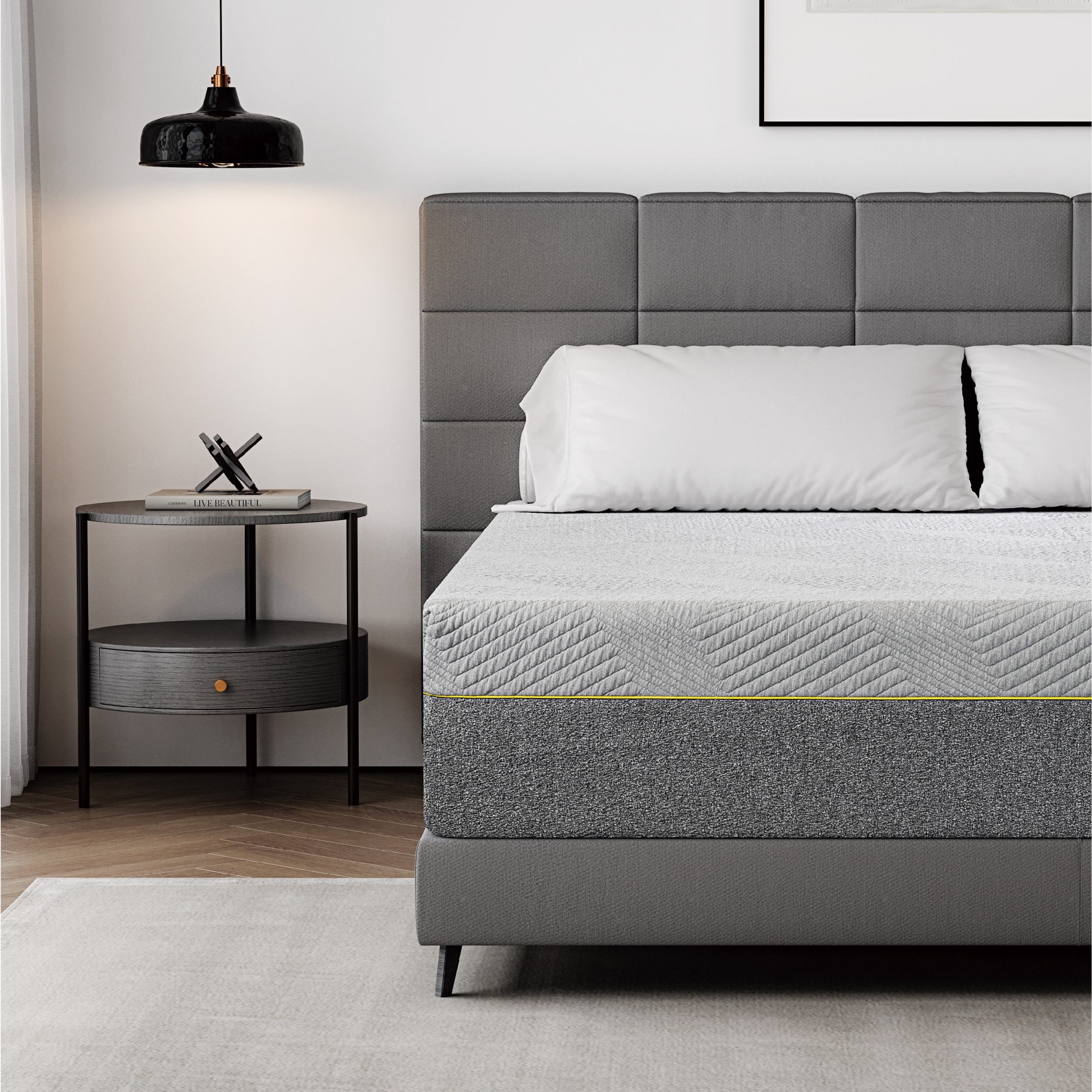 Mlily 12 Inch King Size Mattress, Gel Memory Foam Mattress In A Box ... throughout The Ultimate Guide to Choosing the Right 12 Inch King Size Memory Foam Mattress