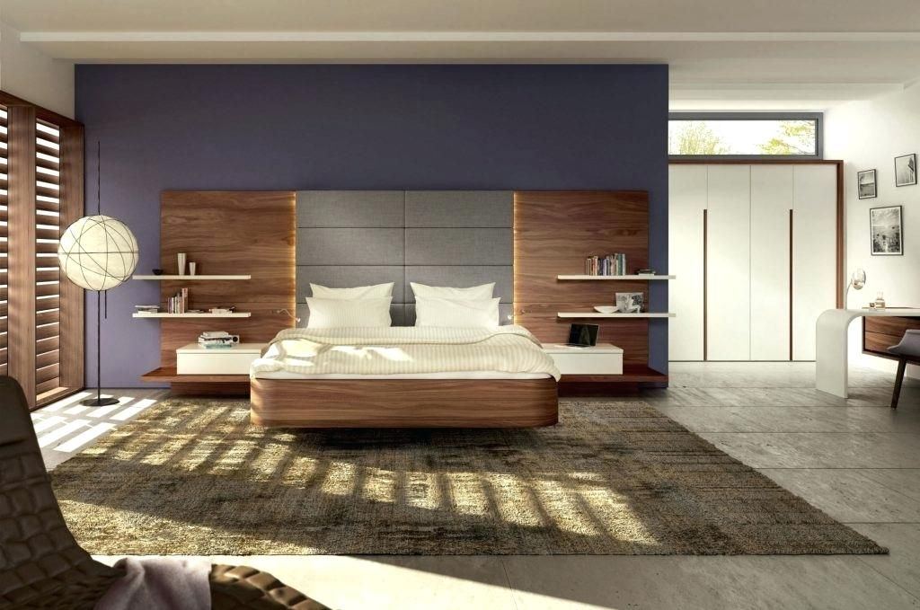Modern Bed With Attached Nightstands At Isabella Lawrence Blog for Maximizing Space Efficiency with Platform Beds Featuring Integrated Nightstands