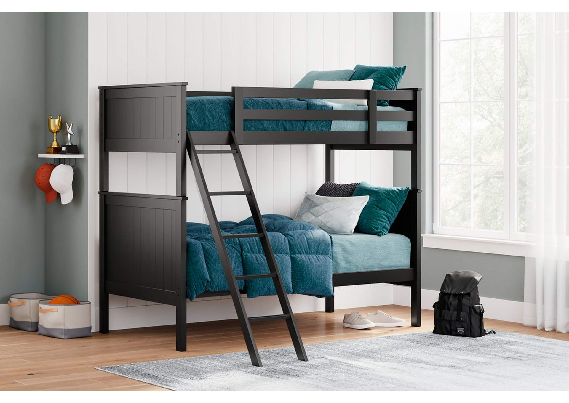 Nextonfort Twin Over Twin Bunk Bed within Twin Over Twin Loft Bed