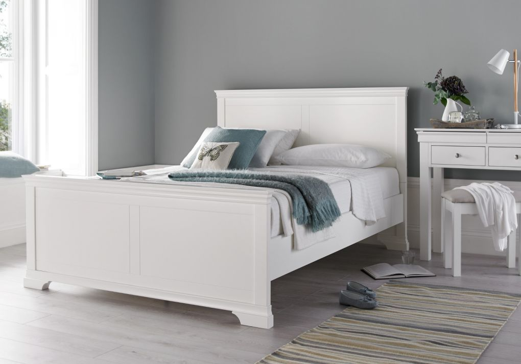 Oak King Size Bed, Wooden King Size Bed, Cama King Size, King Size Bed ... with regard to White Oak King Size Bed