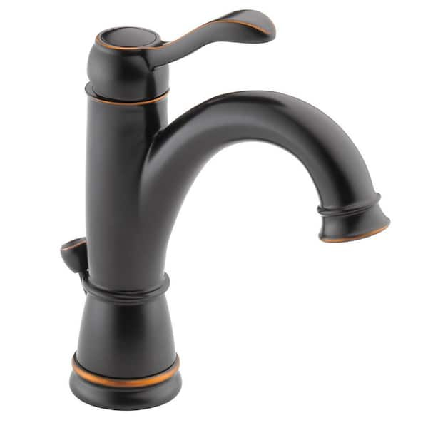 Oil Rubbed Bronze - Bathroom Faucets - The Home Depot in Oil Rubbed Bronze Bathroom Fixtures