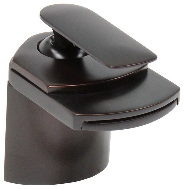Oil Rubbed Bronze Waterfall Bathroom Faucet - Contemporary - Bathroom ... in Oil Rubbed Bronze Bathroom Fixtures