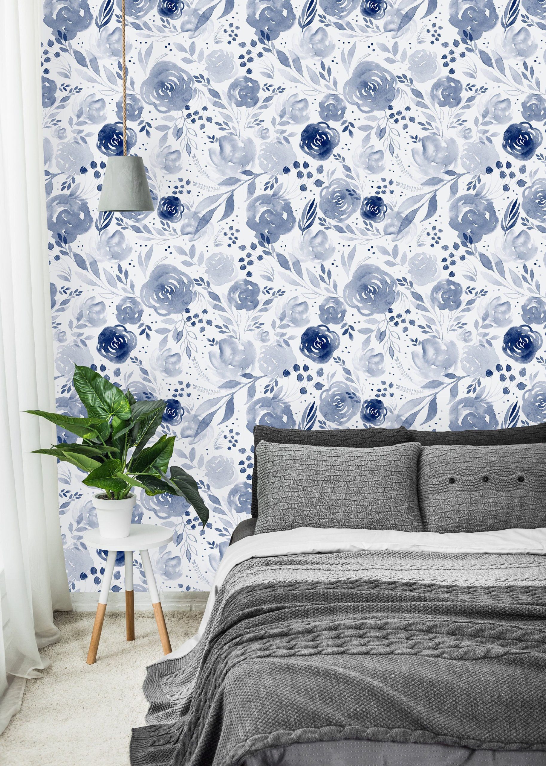 Peel And Stick Wallpaper With Blue In It At Linda Oliver Blog with regard to Navy Blue Peel And Stick Wallpaper For Bedroom